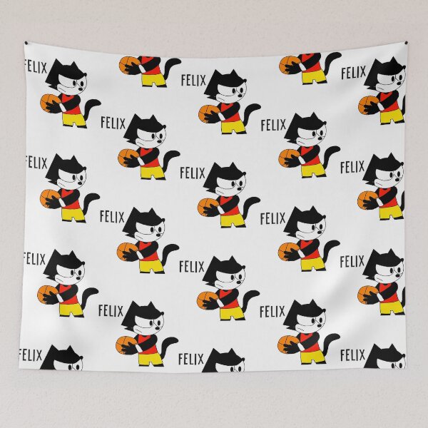 Item preview, felix play basket ball  designed and sold by Gusikowskih.