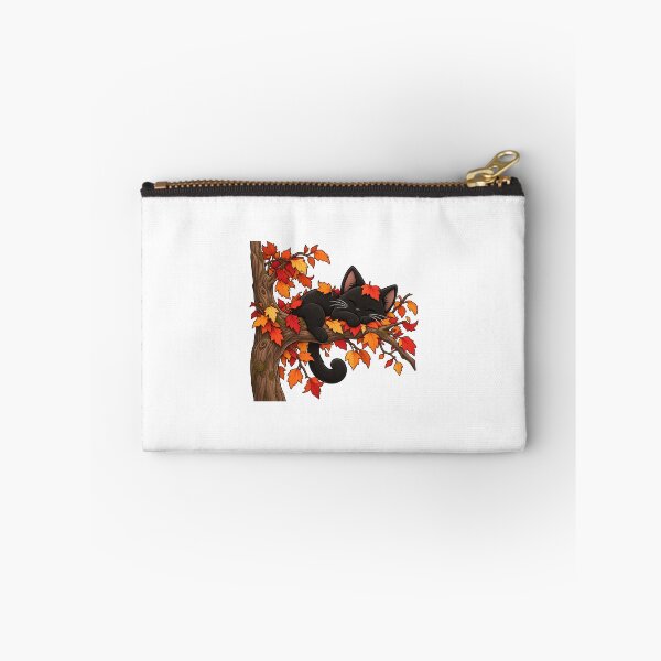Item preview, Sleeping Black Cat in Autumn Tree designed and sold by Seasons & Reasons.