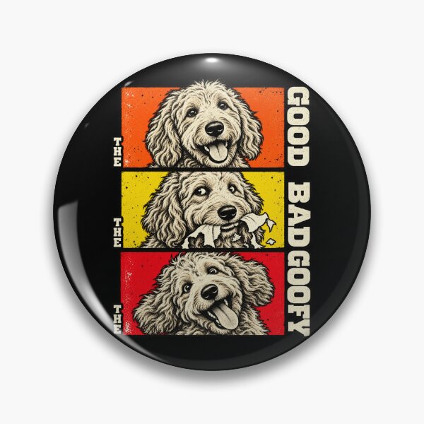 Item preview, Goldendoodle - The Good, The Bad, The Goofy designed and sold by inkstyl.