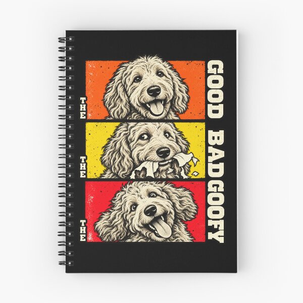 Item preview, Goldendoodle - The Good, The Bad, The Goofy designed and sold by inkstyl.