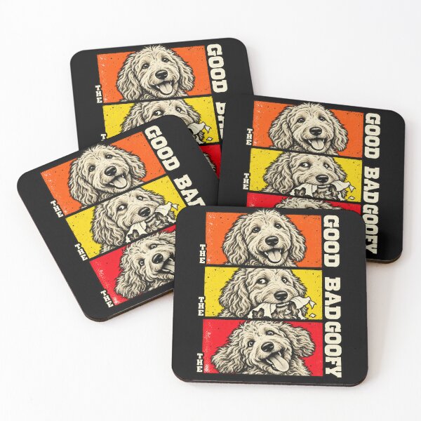 Item preview, Goldendoodle - The Good, The Bad, The Goofy designed and sold by inkstyl.