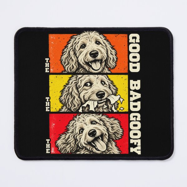 Item preview, Goldendoodle - The Good, The Bad, The Goofy designed and sold by inkstyl.