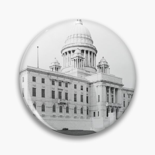 Item preview, Capital State House, Providence, Rhode Island vintage black and white photograph designed and sold by Astrid Arkhangelsky.