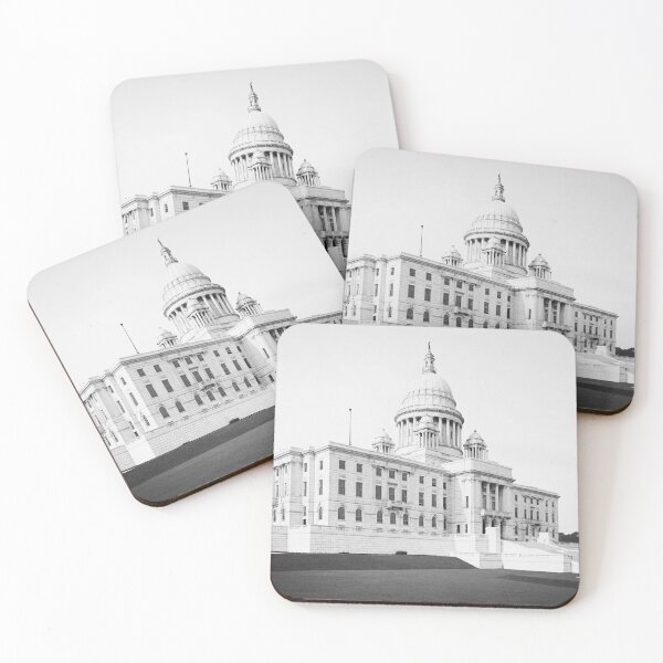Item preview, Capital State House, Providence, Rhode Island vintage black and white photograph designed and sold by Astrid Arkhangelsky.