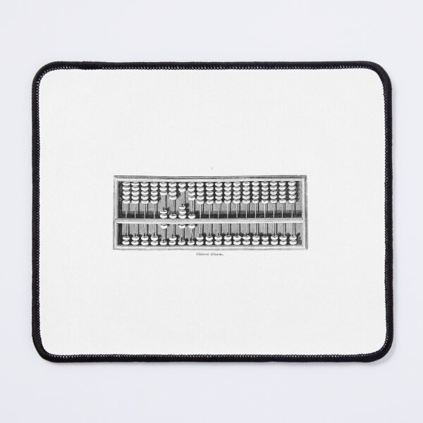 Item preview, Victorian Antique Chinese Abacus Woodcut Print designed and sold by Antique Science Press.