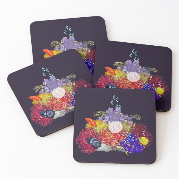 Item preview, Vibrant Underwater World Coral Reef and Ocean Fish Illustration designed and sold by OrPolly.