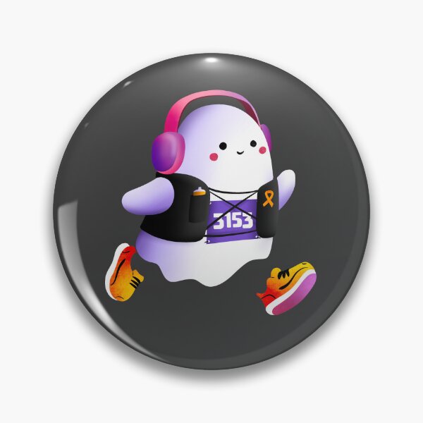 Item preview, Ghost Trail Runner Funny Halloween Marathon designed and sold by DidiSunshine.