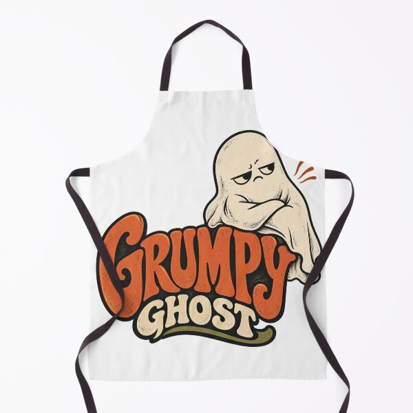 Item preview, Grumpy Ghost Halloween T-Shirt designed and sold by QATRIZZ0.