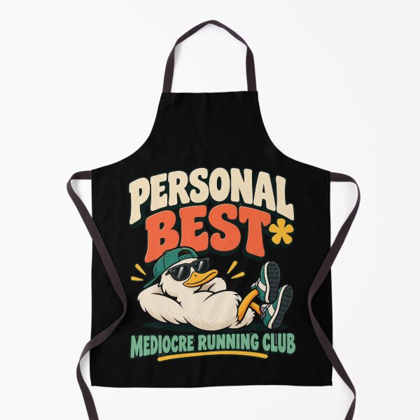 Item preview, Mediocre Running Club Enjoying Every Step at Our Own Pace Design designed and sold by DarkRelicStudio.