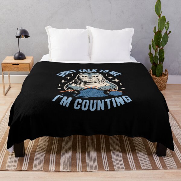 Item preview, DON'T TALK TO ME I'M COUNTING designed and sold by jkrphoto.