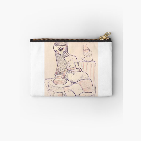 Item preview, Lady-D doing pottery designed and sold by yuvalher.