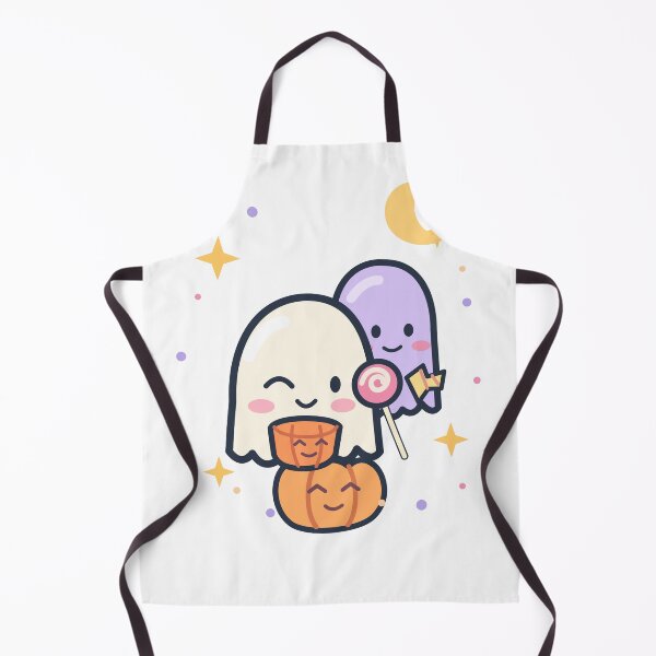 Item preview, Spooky and Sweet Ghosts and Pumpkin Candy designed and sold by narinzoon.