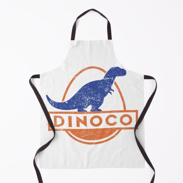Item preview, Dinoco Oil Blue T-Rex Distressed Vintage Logo designed and sold by Pepeud.