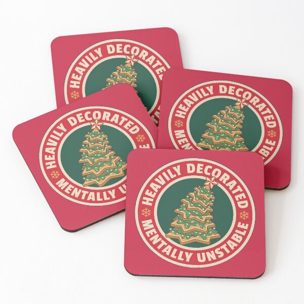 Item preview, Heavily Decorated Mentally Unstable Cookie Tree Badge designed and sold by DripCultureLab.