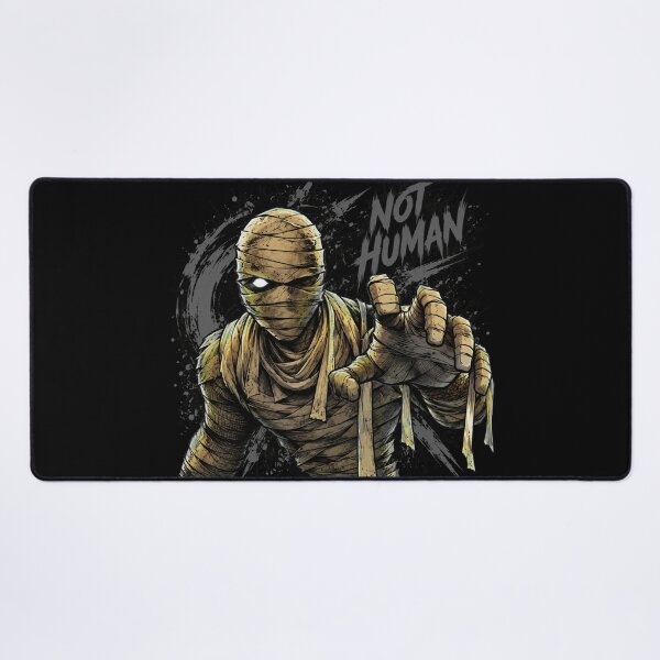 Item preview, Gritty Bandaged Mummy Not Human Monster Graphic designed and sold by Munib302.