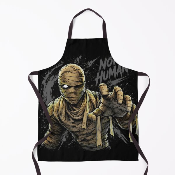 Item preview, Gritty Bandaged Mummy Not Human Monster Graphic designed and sold by Munib302.