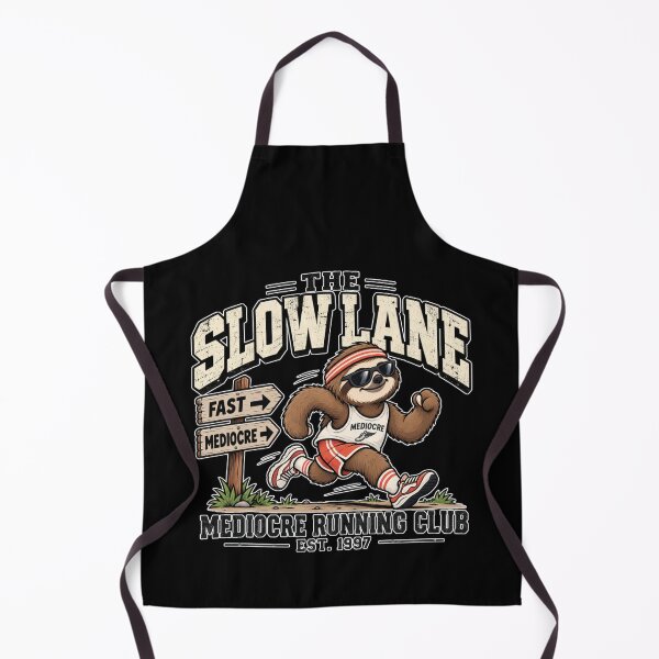 Item preview, Mediocre Running Club Enjoying Every Step at Our Own Pace Design designed and sold by DarkRelicStudio.