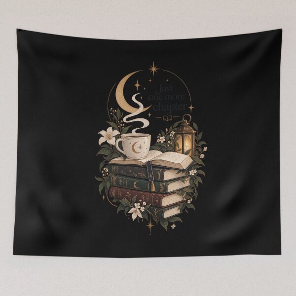 Item preview, Just One More Chapter – Book Lover Reading Design designed and sold by Rosteri.