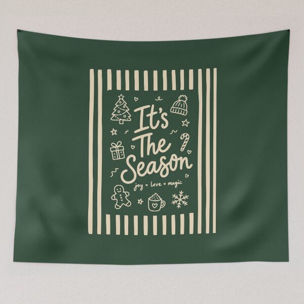 Item preview, It's The Season Cute Christmas Design designed and sold by RR-Arts.