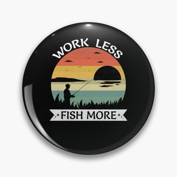 Item preview, Peaceful Lake Fishing Illustration designed and sold by GetGoodFit.