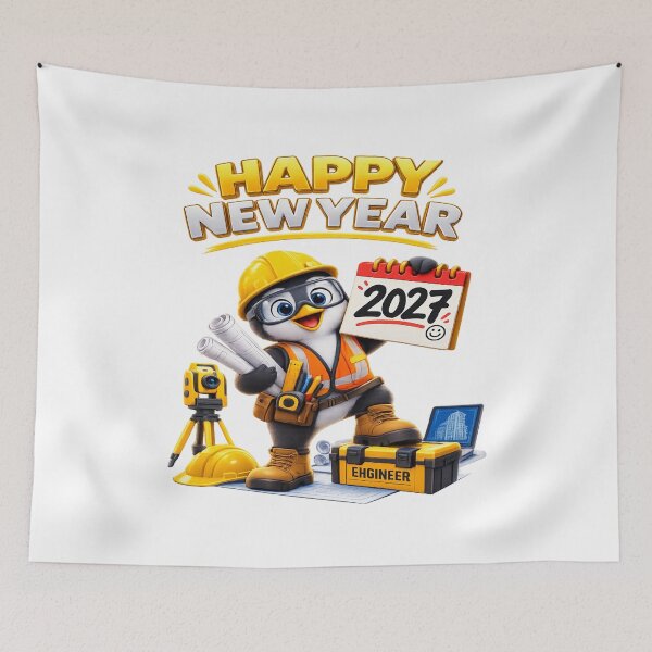 Item preview, Happy New Year 2027 Professional Art designed and sold by 4U---Store.
