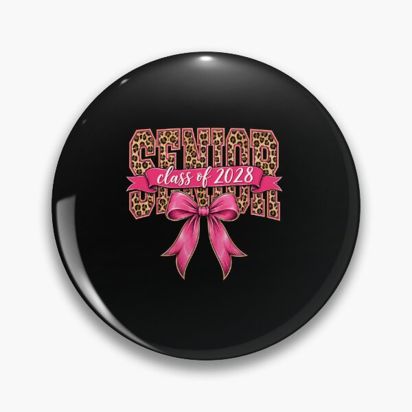 Item preview, senior class of 2028 leopard print pink bow celebration designed and sold by anapldv.