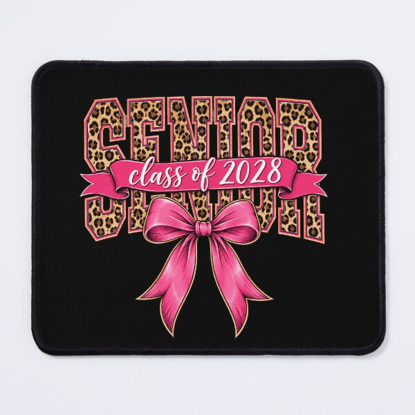 Item preview, senior class of 2028 leopard print pink bow celebration designed and sold by anapldv.