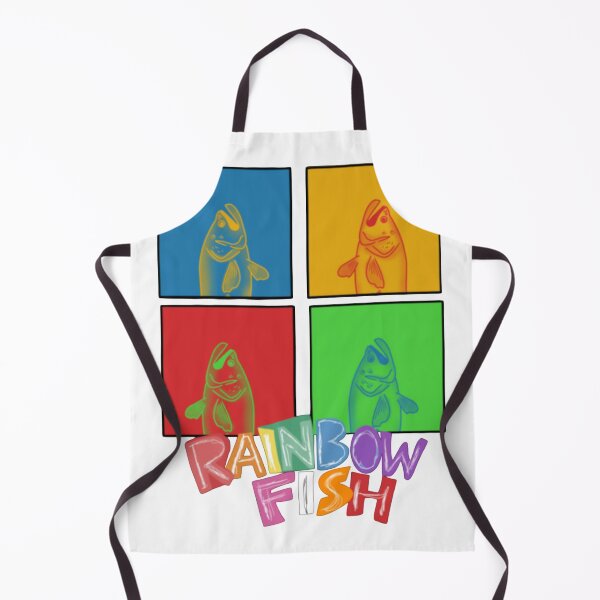 Item preview, Rainbow Fish Pop Art designed and sold by Lazuatsarts.