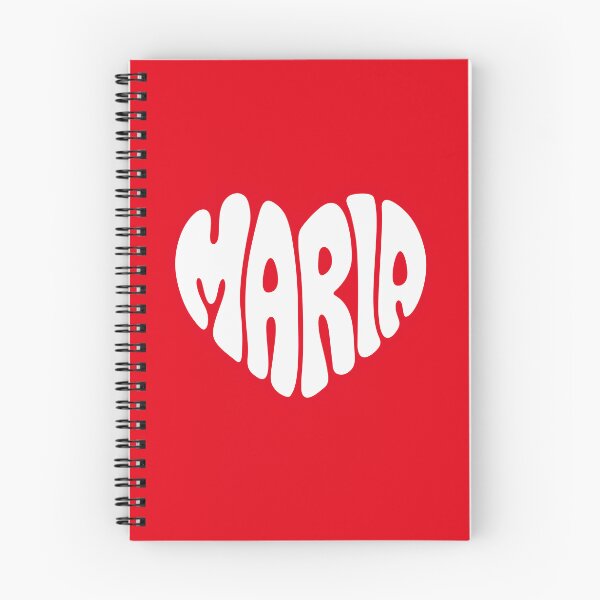 Item preview, Maria Name in a Red Heart designed and sold by SayMaria.
