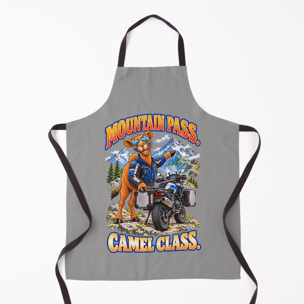 Item preview, Mountain Pass. Camel Class – Funny Camel Biker T-Shirt – Funny Camel T-Shirt Animal Graphic Camel T-Shirt designed and sold by Camel & Quirk.