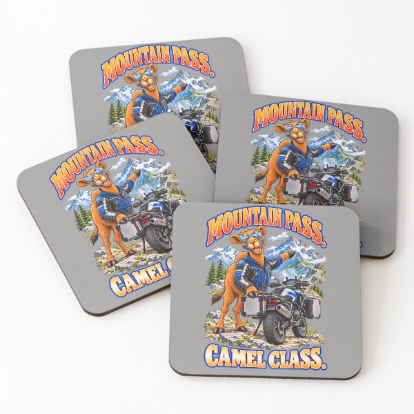 Item preview, Mountain Pass. Camel Class – Funny Camel Biker T-Shirt – Funny Camel T-Shirt Animal Graphic Camel T-Shirt designed and sold by Camel & Quirk.