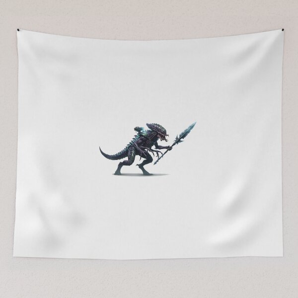 Item preview, Void Stalker Alien Warrior Creature Sci-Fi Art designed and sold by Alta-store.