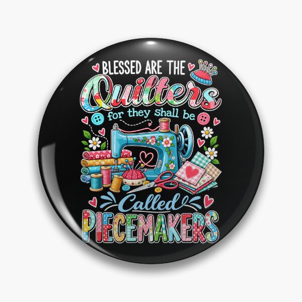 Item preview, Blessed Are the Quilters Called Piecemakers Sewing Humor designed and sold by andre-hollow.