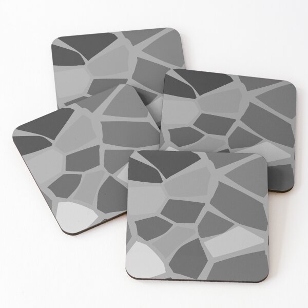 Item preview, Minimalist Organic Charcoal Voronoi Abstract Geometry (no 67M1) designed and sold by molivi.