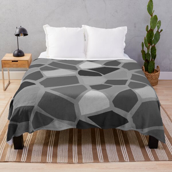 Item preview, Minimalist Organic Charcoal Voronoi Abstract Geometry (no 67M1) designed and sold by molivi.
