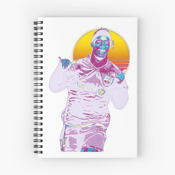 Item preview, Ronaldinho Retro Synthwave Sunset Barcelona Legend designed and sold by Pepeud.