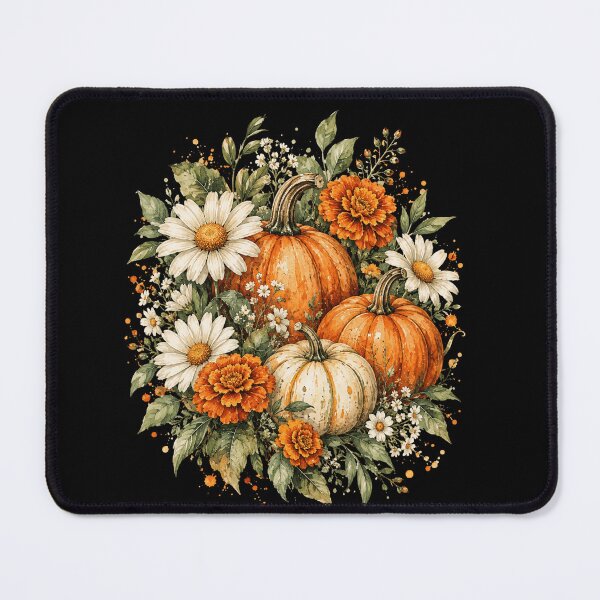 Item preview, Pumpkin Floral Harvest Pumpkin Autumn Botanical Art designed and sold by anapldv.