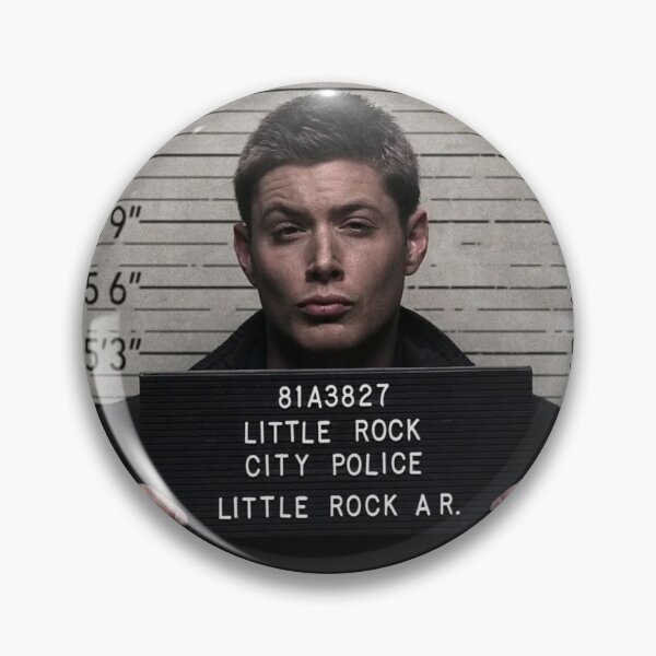 Item preview, Dean Winchester mugshot sticker  designed and sold by AJ-Rees.