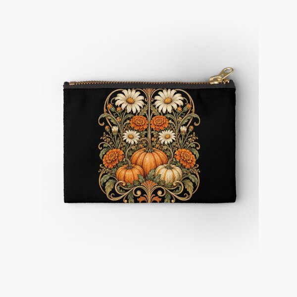 Item preview, autumn pumpkin floral ornate harvest wreath art designed and sold by anapldv.