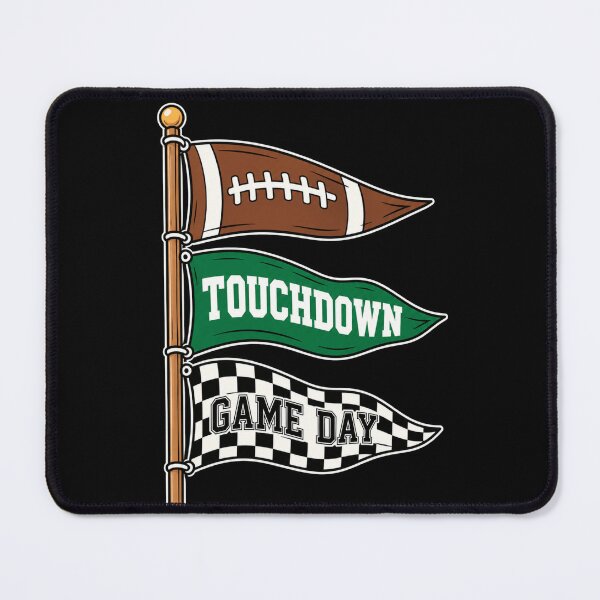 Item preview, touchdown Game Day Football Flags for Sports Fans designed and sold by anapldv.