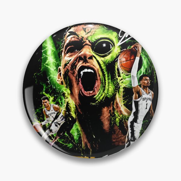Item preview, Victor Wembanyama Alien Wemby Forever Basketball Art designed and sold by Pepeud.