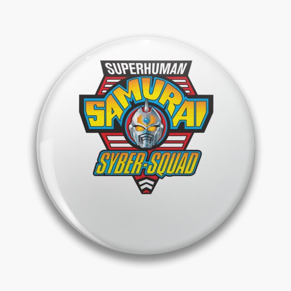 Item preview, Superhuman Samurai Syber-Squad Logo  designed and sold by julianapetecci.
