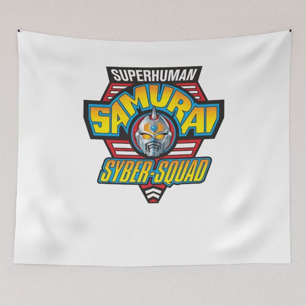 Item preview, Superhuman Samurai Syber-Squad Logo  designed and sold by julianapetecci.