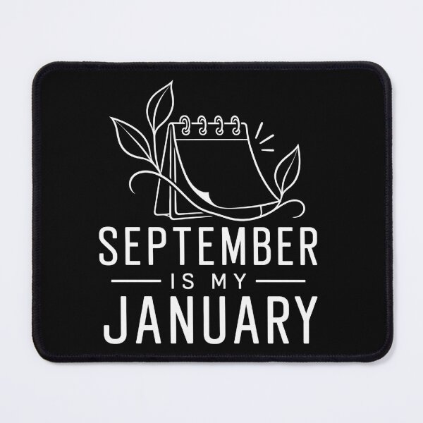 Item preview, September Quote Minimal Line Art Calendar Month designed and sold by anapldv.