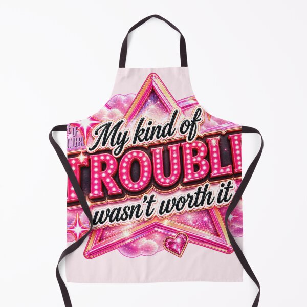 Item preview, v2 My Kind of Tr0uble Wasn’t Worth It | Taylor Pink Clouding Sticker designed and sold by taylorvinyls.