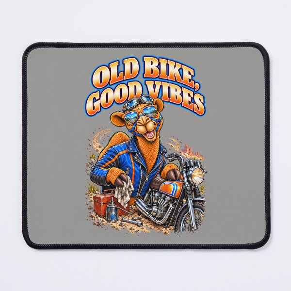 Item preview, Vintage Motorcycle Camel – Funny Camel Biker T-Shirt – Funny Camel T-Shirt Animal Graphic Camel T-Shirt designed and sold by Camel & Quirk.