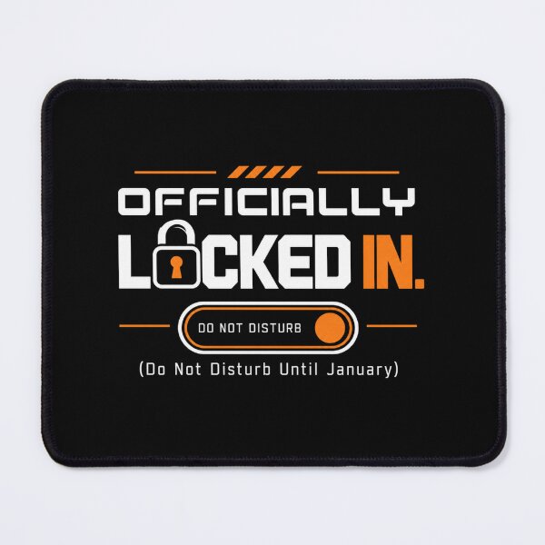 Item preview, do not disturb locked in mode for focused work designed and sold by anapldv.