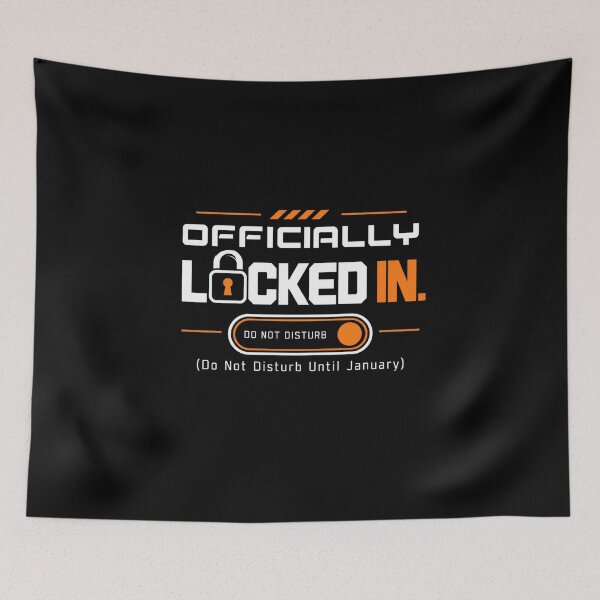 Item preview, do not disturb locked in mode for focused work designed and sold by anapldv.