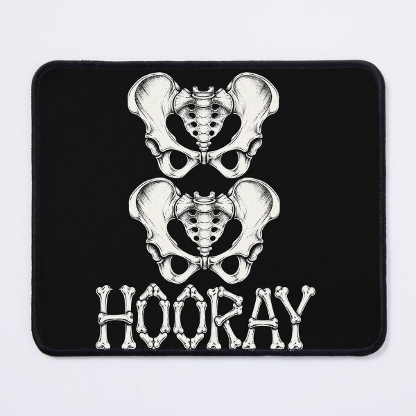 Item preview, Skeleton Pelvis Anatomy Art with Bones Lettering designed and sold by anapldv.
