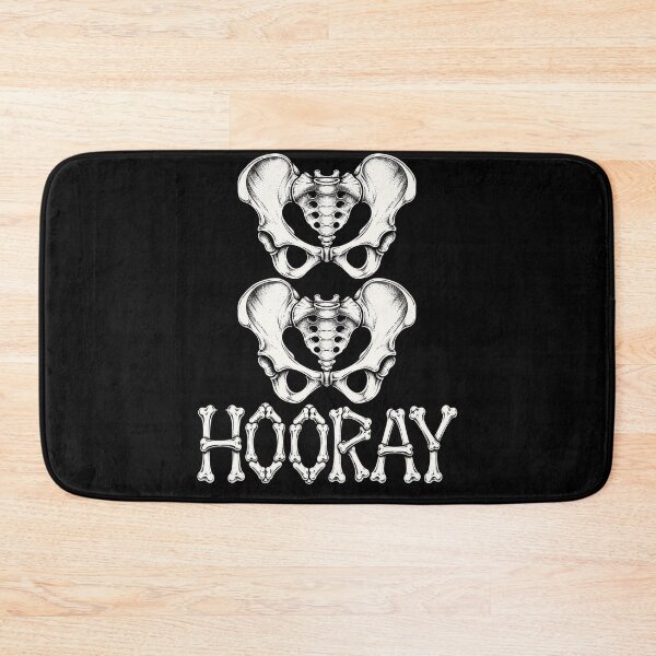 Item preview, Skeleton Pelvis Anatomy Art with Bones Lettering designed and sold by anapldv.